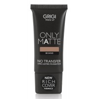 MAKE-UP ONLY MATTE NEW RICH COVER FORMULA FOUNDATION - 08 SAND